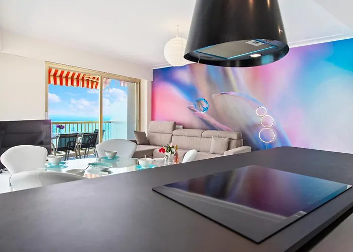 شقة Superbe 3 Pieces Vue Mer, Climatisation, Balcon