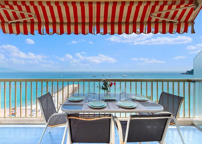 شقة Superbe 3 Pieces Vue Mer, Climatisation, Balcon