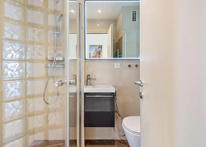 شقة Superbe 3 Pieces Vue Mer, Climatisation, Balcon روكوبرُن كاب مارتي